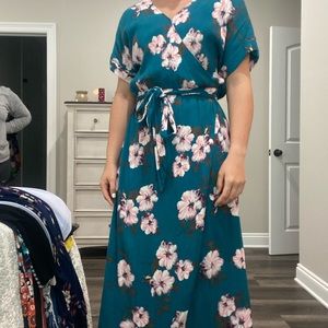 Pattern Maxi Dress